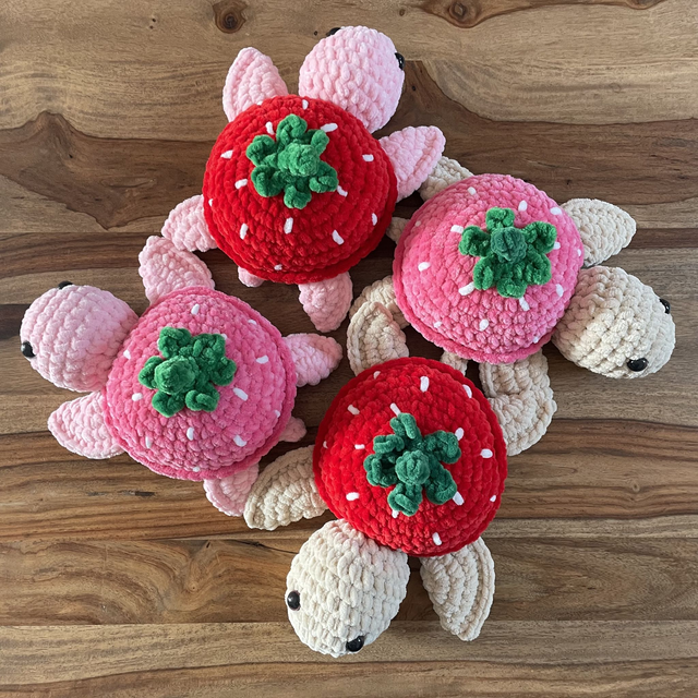 Tortue fruits/fleurs