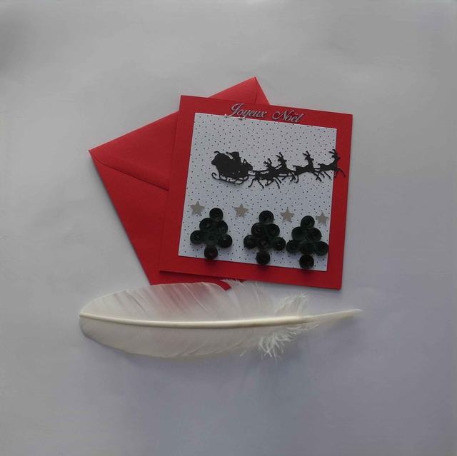 Au-dessus de la forêt de sapins