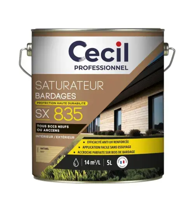 CECIL PRO SX835 Saturateur bardages 5 L