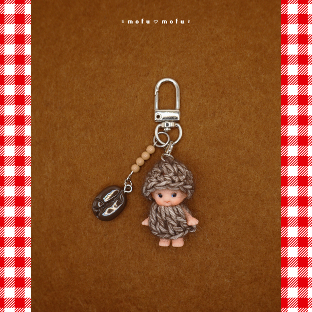 ☕️ mini kewpie charm ☕️
