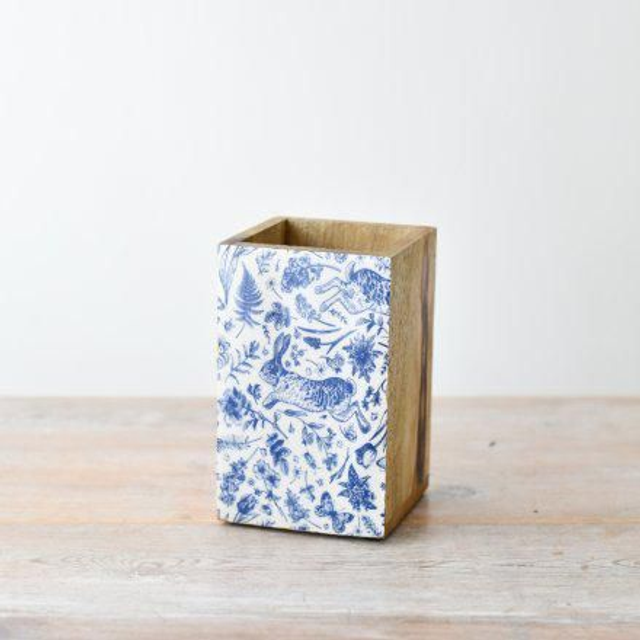 Spring Display Wooden Box, 10cm