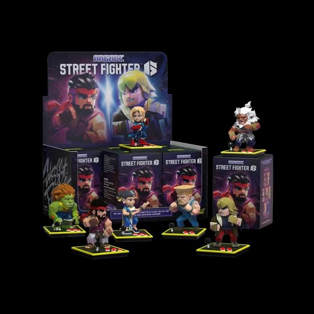 Street Fighter Arcade Series (Display 6 Fig.)