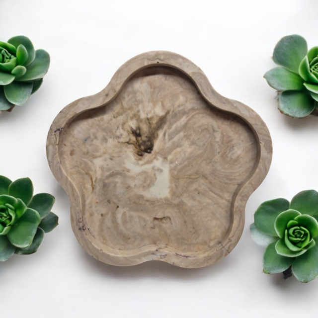 Vide poche grande fleur