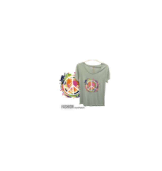 Shirt mit Peace und Love