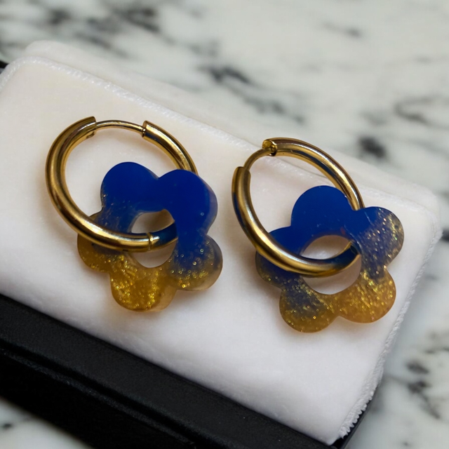 Paires de boucles avec Pampille 