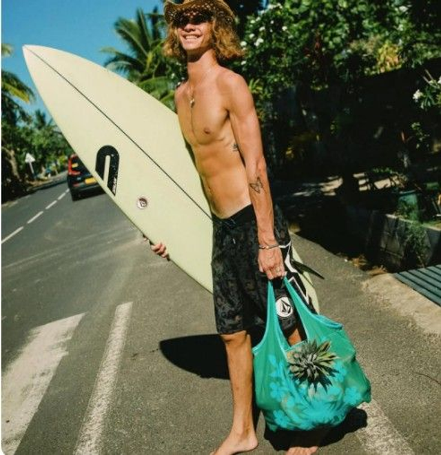 Sac Kiani Matie vert &amp; bleu