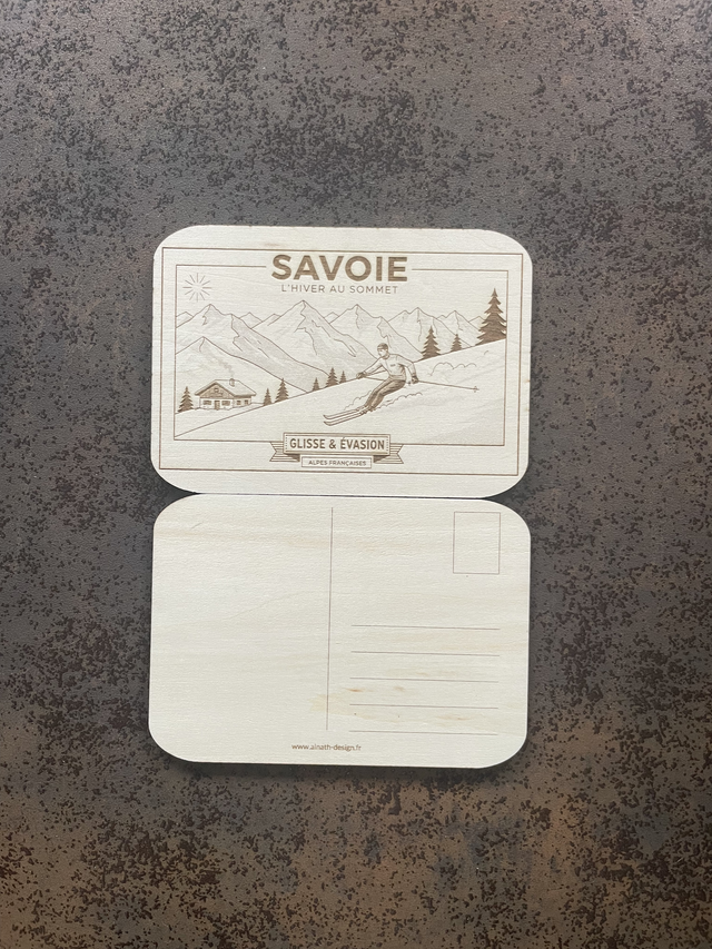 Cartes postales - L'hiver au sommet