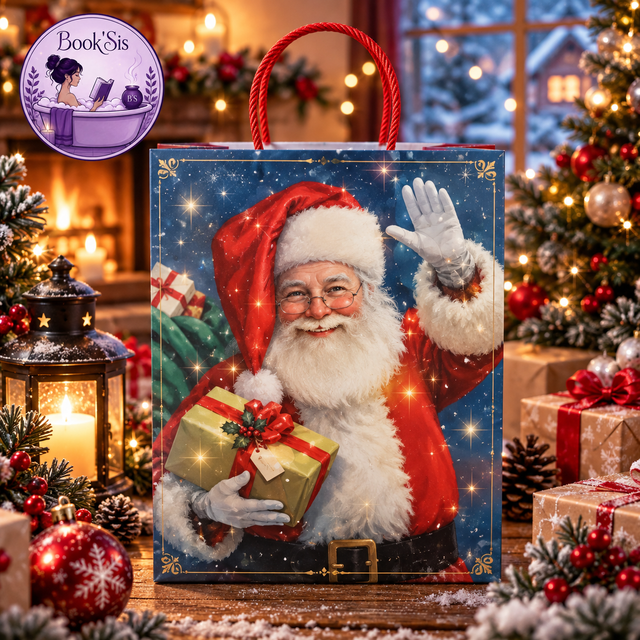 Sac cadeau Noël 26x32x10 cm