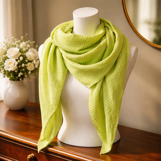 Longschal (Musselin)