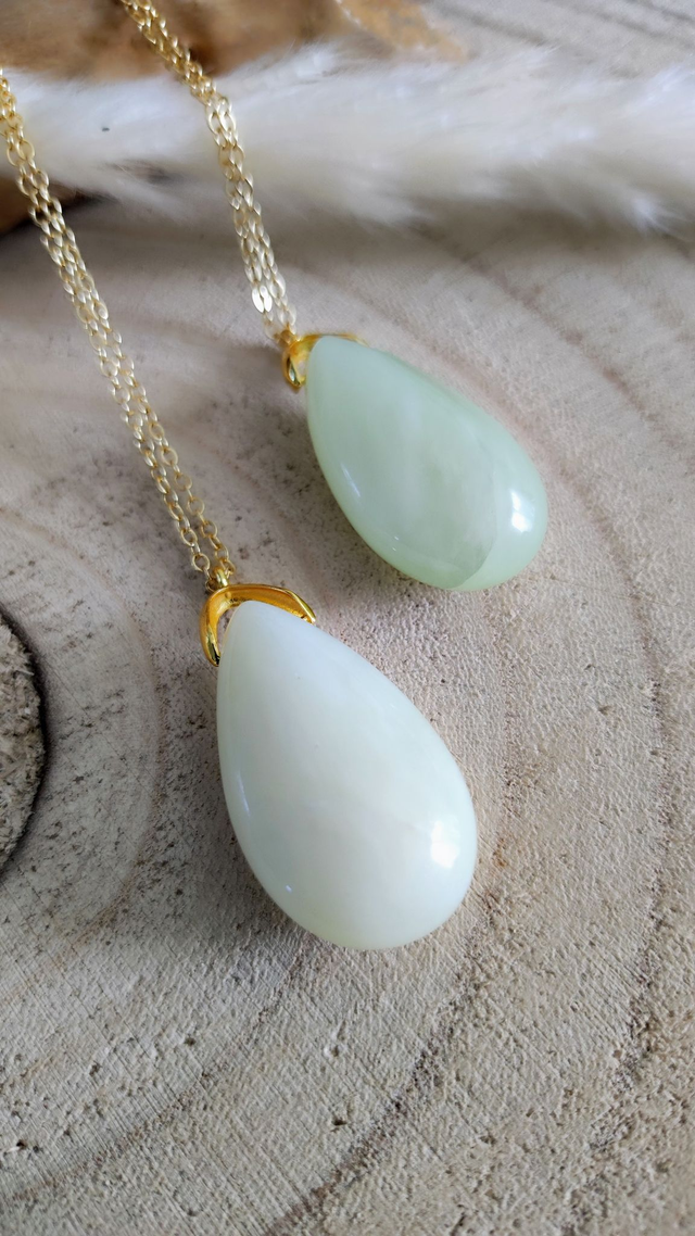 Pendentif Sautoir Jade de Chine A+ 