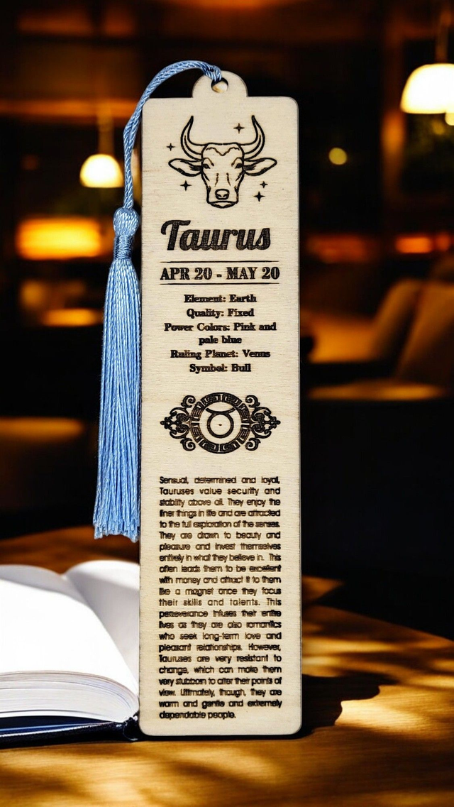 Bookmarks - Signs of the Zodiac - Taurus