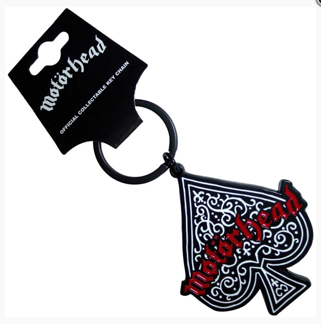 MOTORHEAD KEYCHAIN: ACE OF SPADES