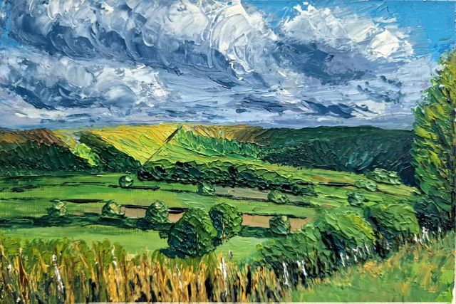 Battersby Incline. Art card.