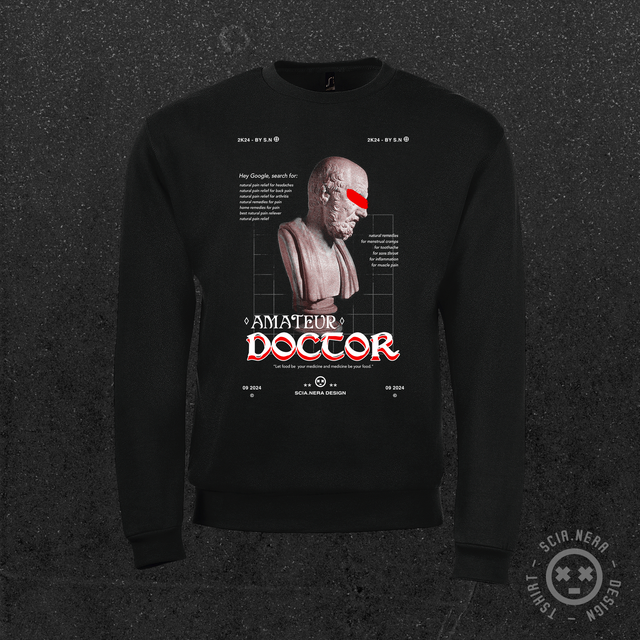 Amateur Doctor - Felpa Leggera Unisex