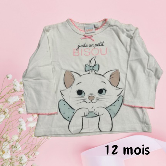 TEE-SHIRT ML, DISNEY Baby, 12 mois 
