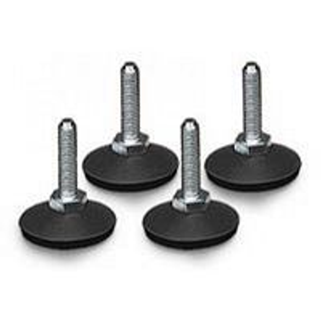 set 4 piedini regolabili (4pz.) per small office