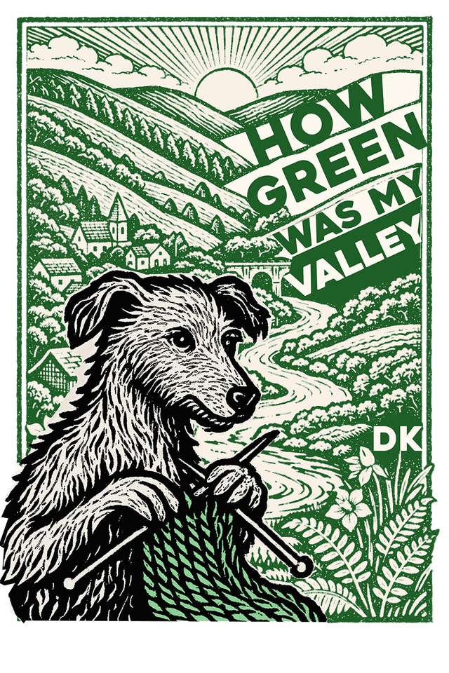 How green was my valley - Postcard