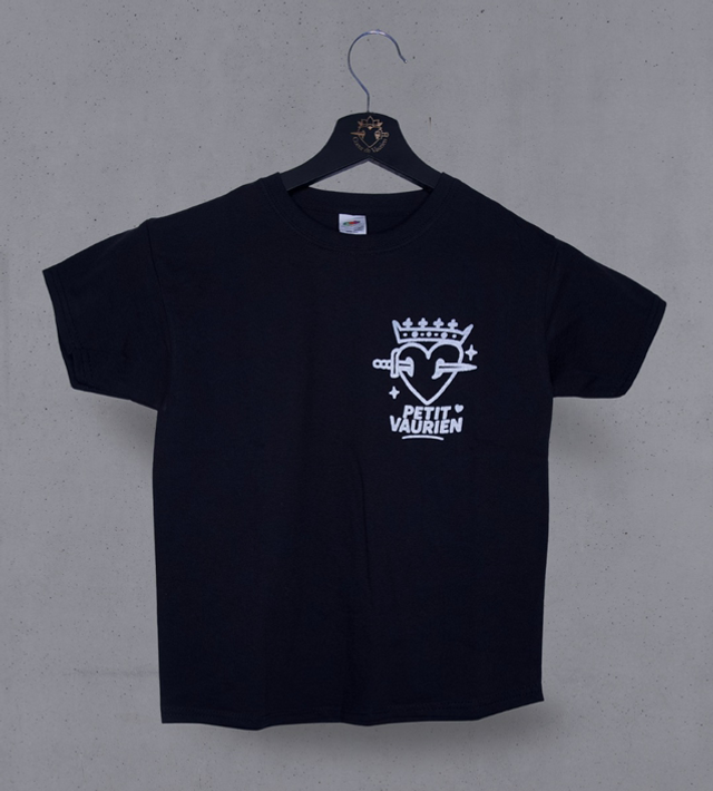 T-shirt enfant “Petit Vaurien” Noir 