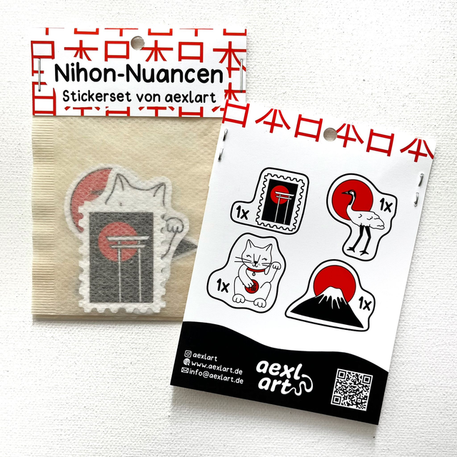 Stickerset Nihon-Nuancen