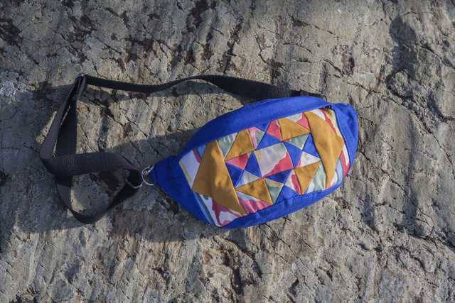 Banane patchwork "Ange des marais" - S