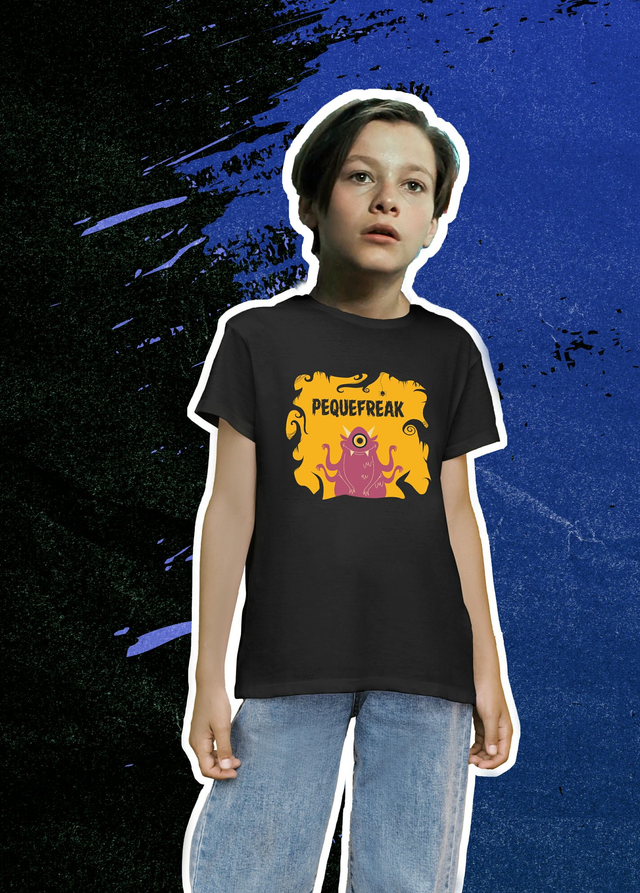 Camiseta Oficial Pequefreak - Amarela