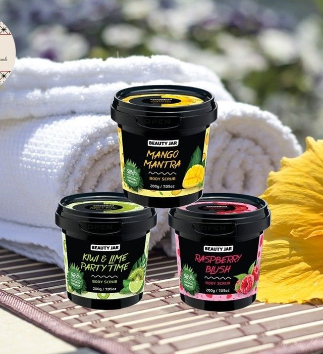 Beauty Jar " Gommages corps Hydratant Nourrissant "