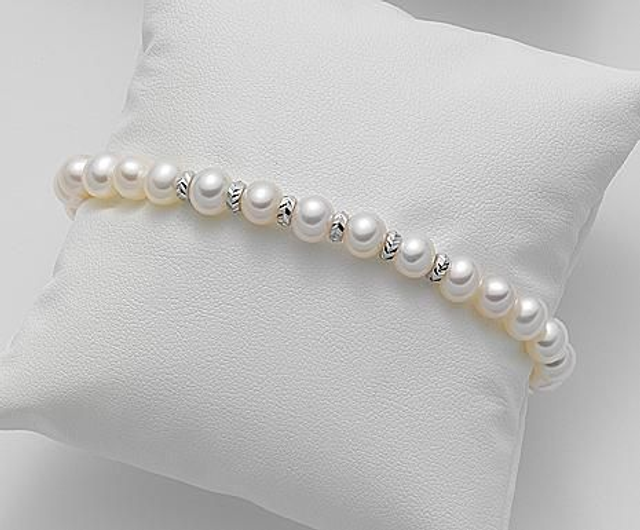 Bracciale Mikiko in Oro 18 Kt con Perle
