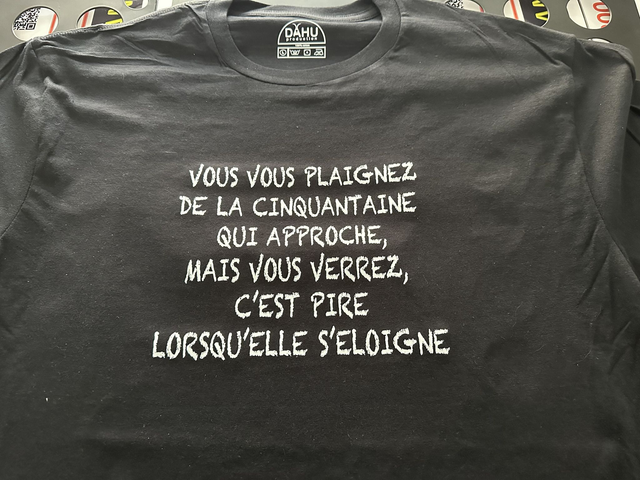 vous vous plaignez de la Cinquantaine