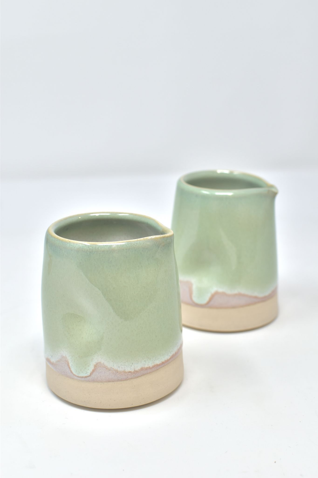 Dimpled Pourer - Coastline Green