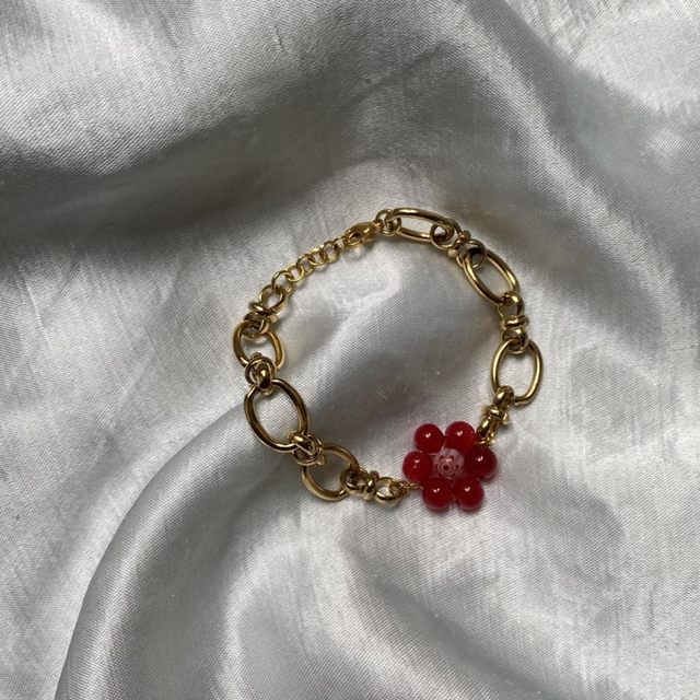 Bracelet Coquelicot