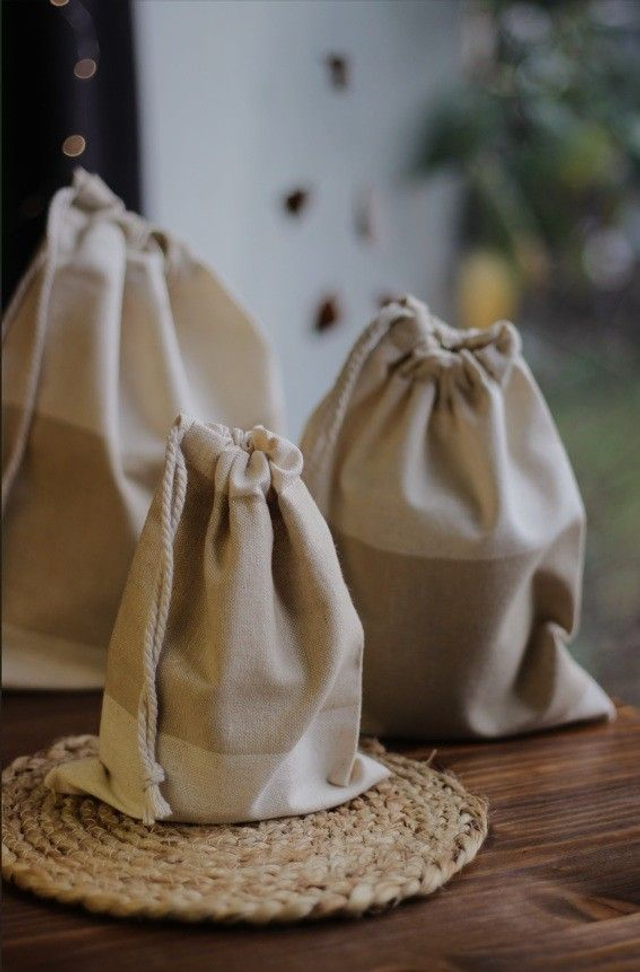 Pochette emballage zéro déchet