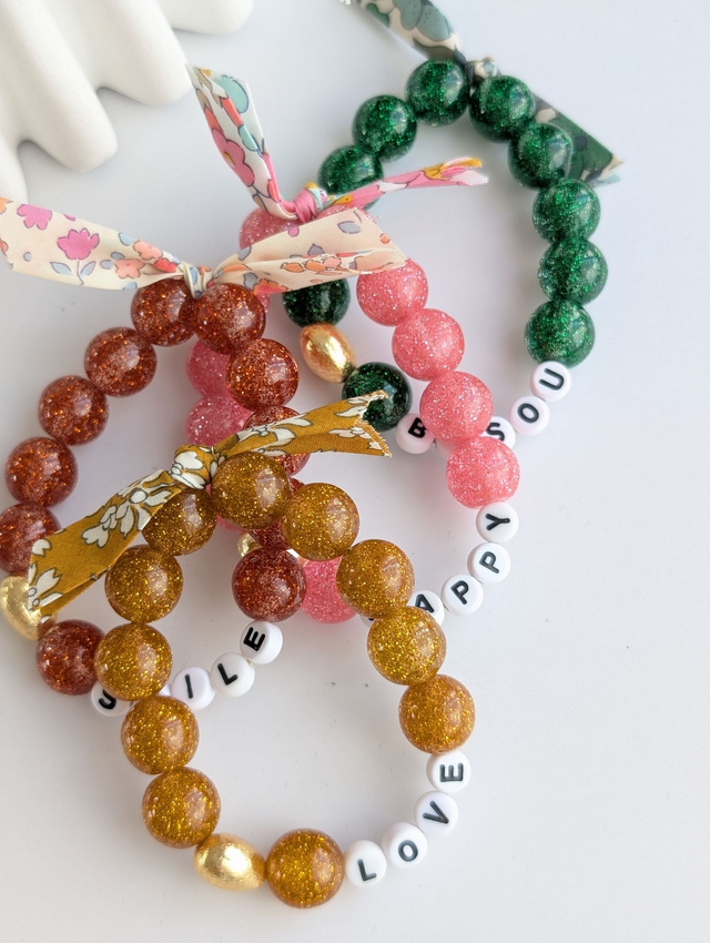 Bracelet Liberty Glowy Orangé adulte