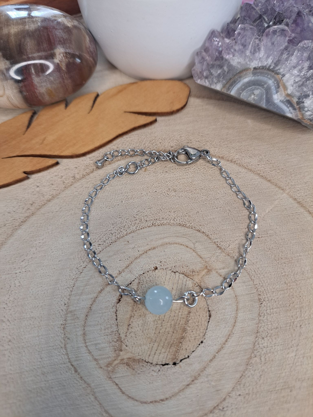 Bracelet Aigue marine