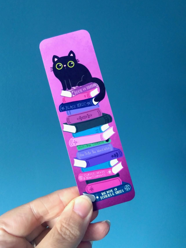 Witch books bookmark