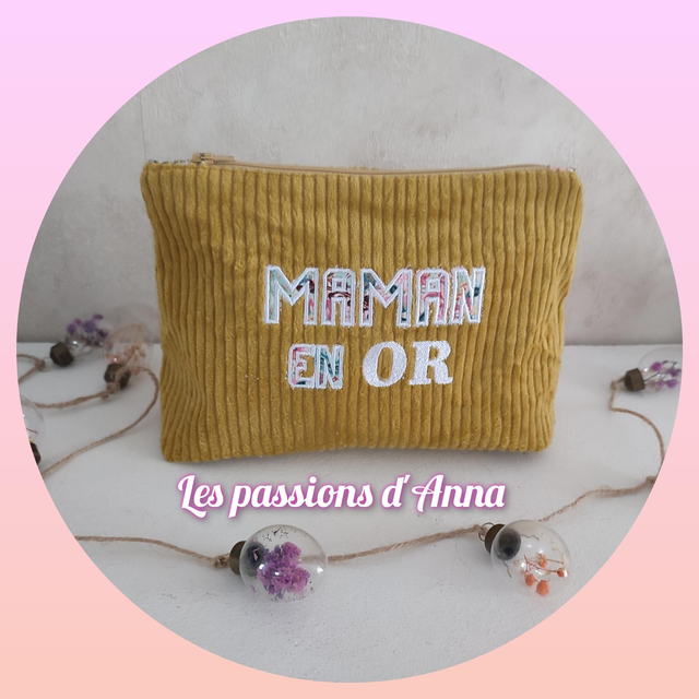 Pochette "Maman en OR"