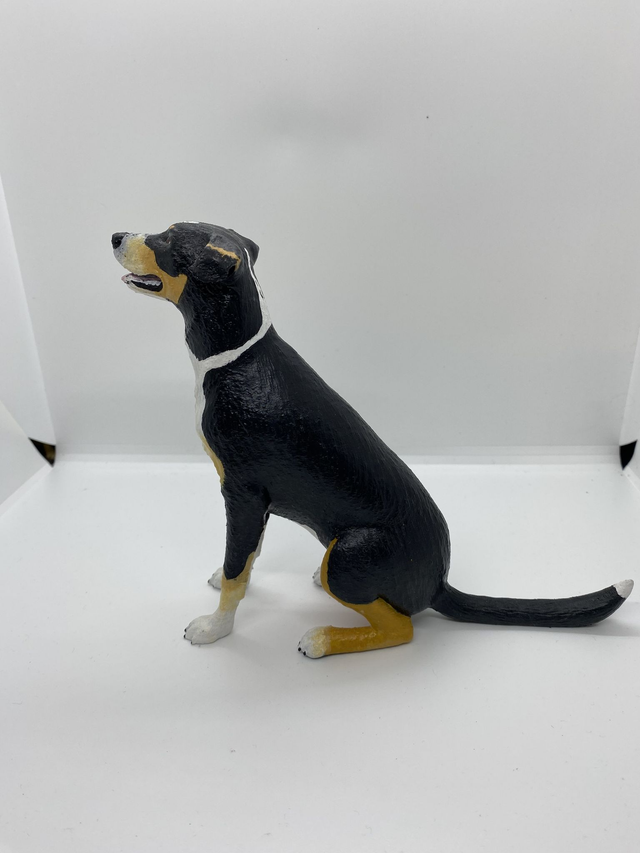 Hand-painted Border Collie Ornament