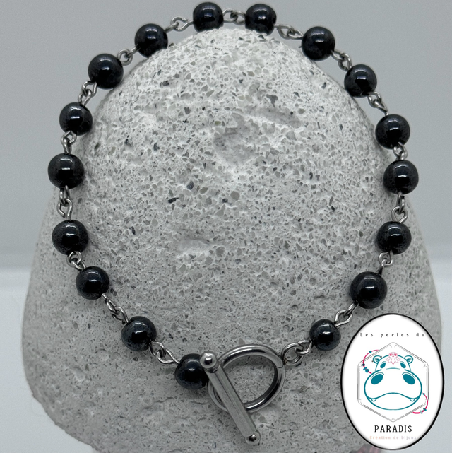 Bracelet en hématite