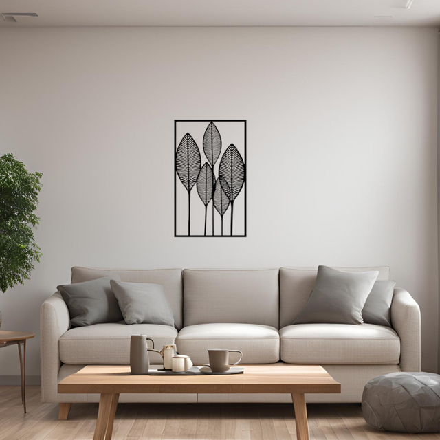 Cadre florale (62x39cm) 