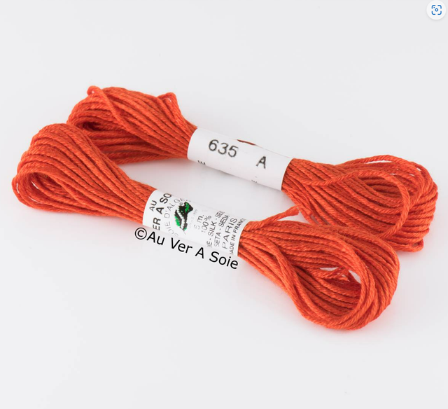 Soie d'Alger N°635 - Au Ver à Soie