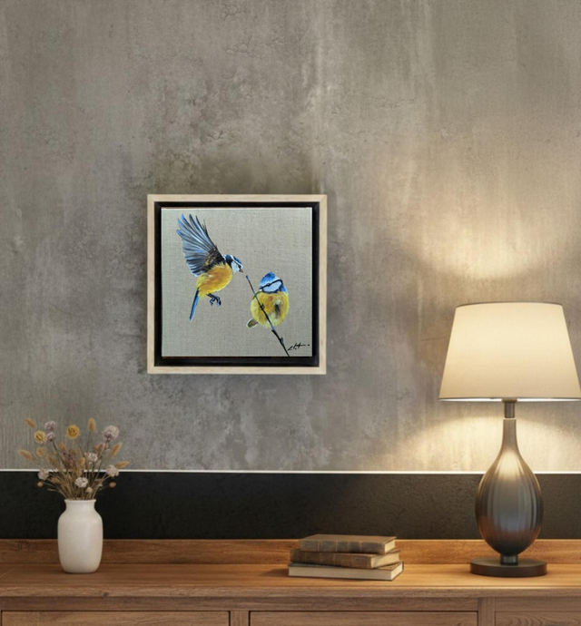 Peinture Lucie et Jade 