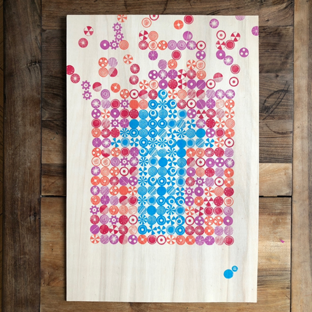 tableau ronds flèche éclatée