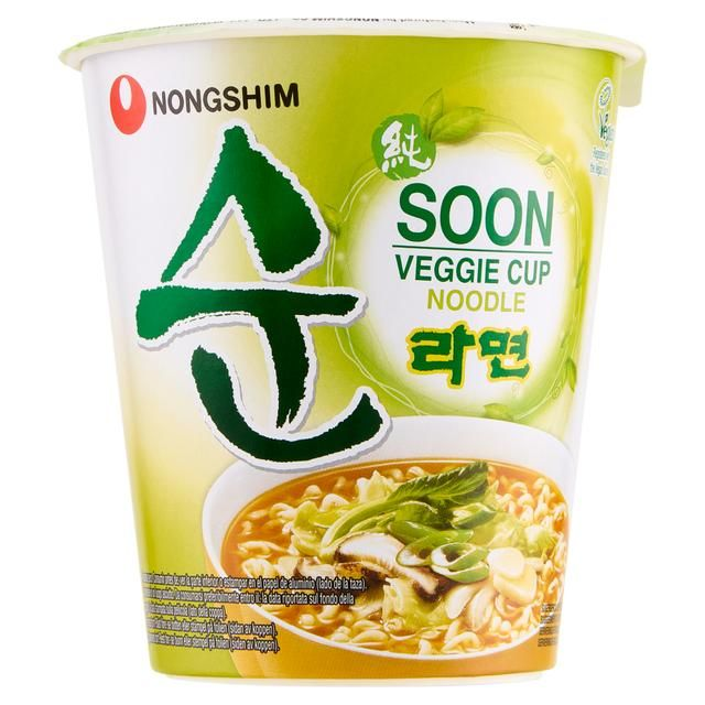 Nongshim Soon Veggie Cup Noodle Soup 100gm