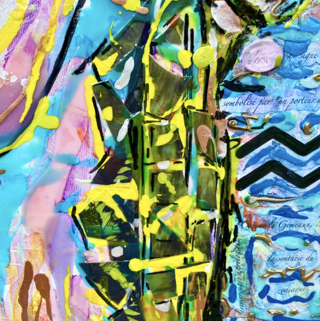 Zodiac - 100x100cm - 2025