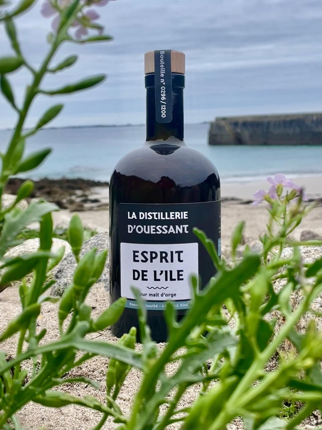 Pur Malt ESPRIT DE L'ILE finement tourbé #2401  46%vol 