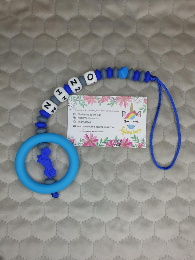 Attache Tétine Dentition Moto