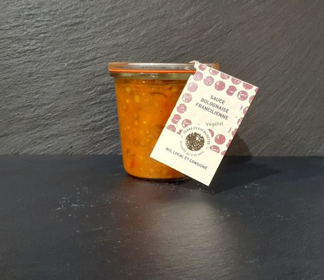 sauce bolognaise végétale bio (240 g)