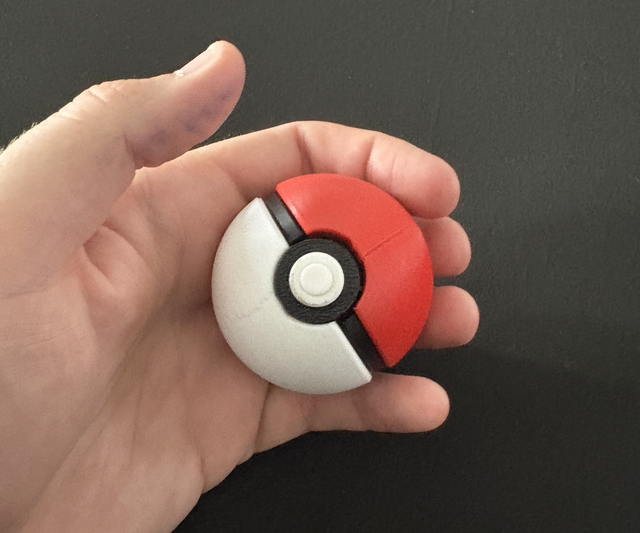 Pokeball clicker (centre button clicks)