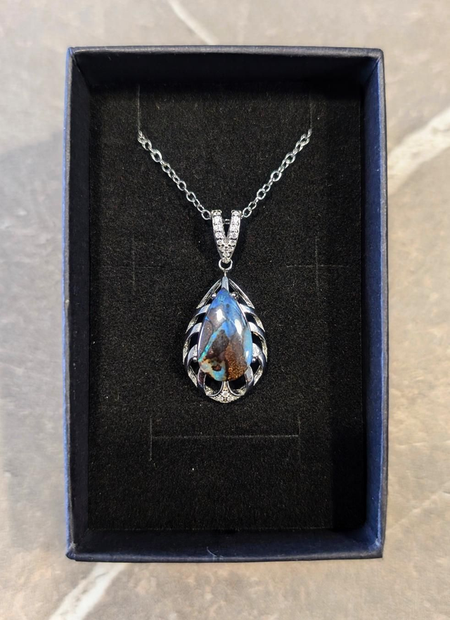 Pendentif Opale Boulder 
