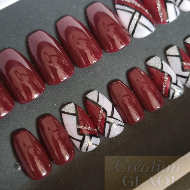 Burberry bordeaux little ballerine S