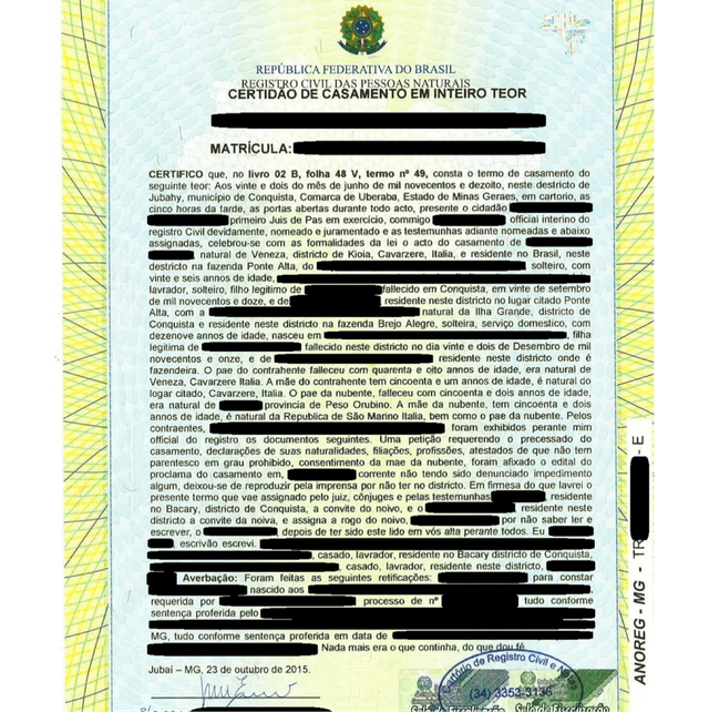 Acte de naissance copie intégrale 